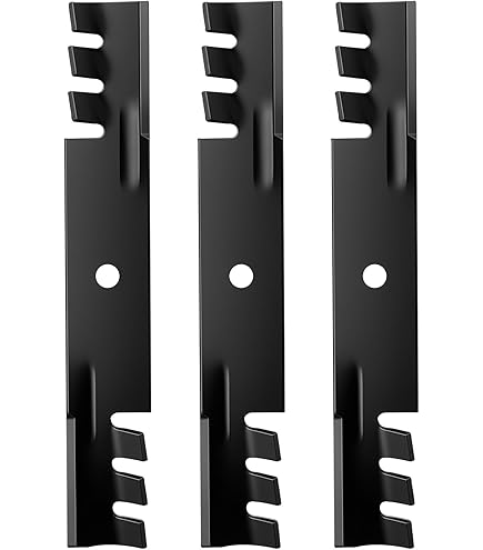 ピック Amazon.com : Rotary Set of 3 12362 Mulching Blades : Patio, Lawn
